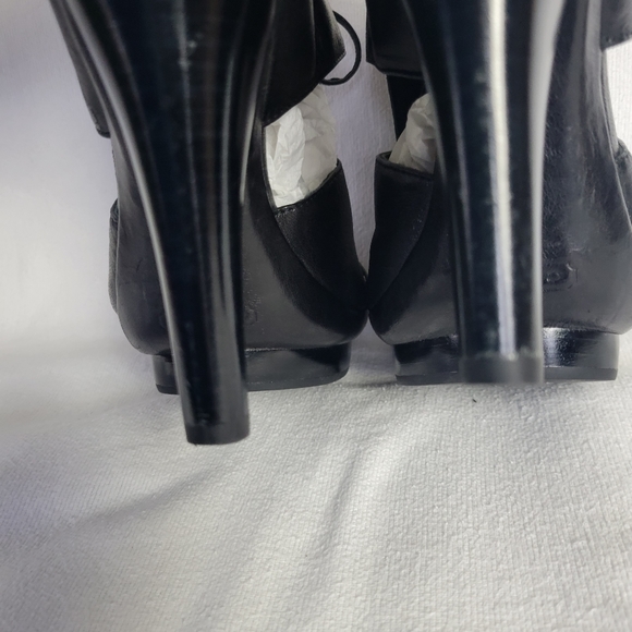 Coach Teagan Black leather sandals - Picture 11 of 15